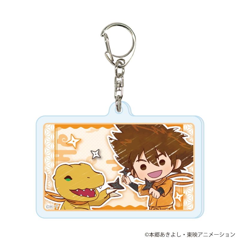 アクリルキーホルダー「デジモンアドベンチャー」17/忍者ver. ブラインド(8種)(グラフアートイラスト)
