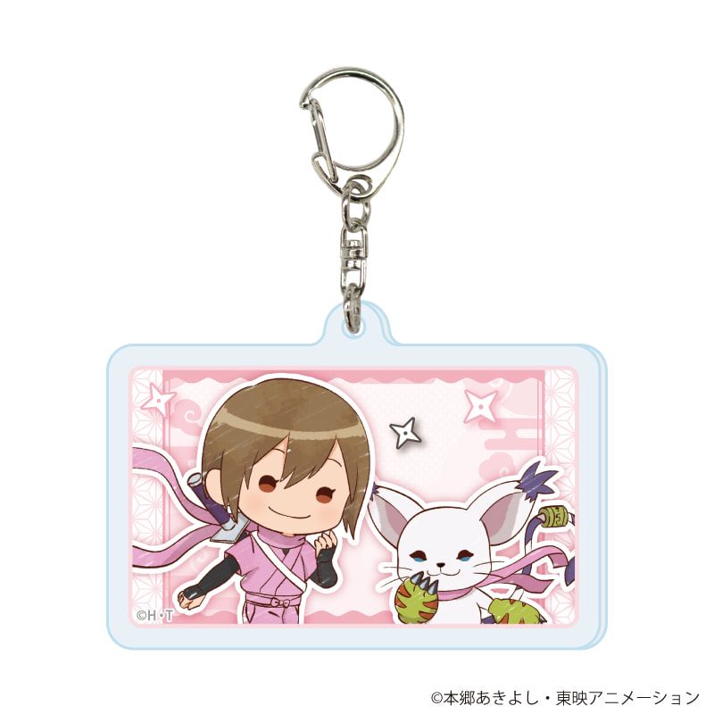 アクリルキーホルダー「デジモンアドベンチャー」17/忍者ver. ブラインド(8種)(グラフアートイラスト)