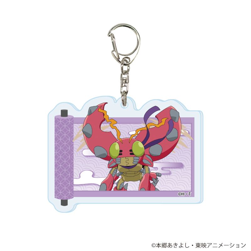 アクリルキーホルダー「デジモンアドベンチャー」16/忍者ver. ブラインド(8種)(描き下ろしイラスト)