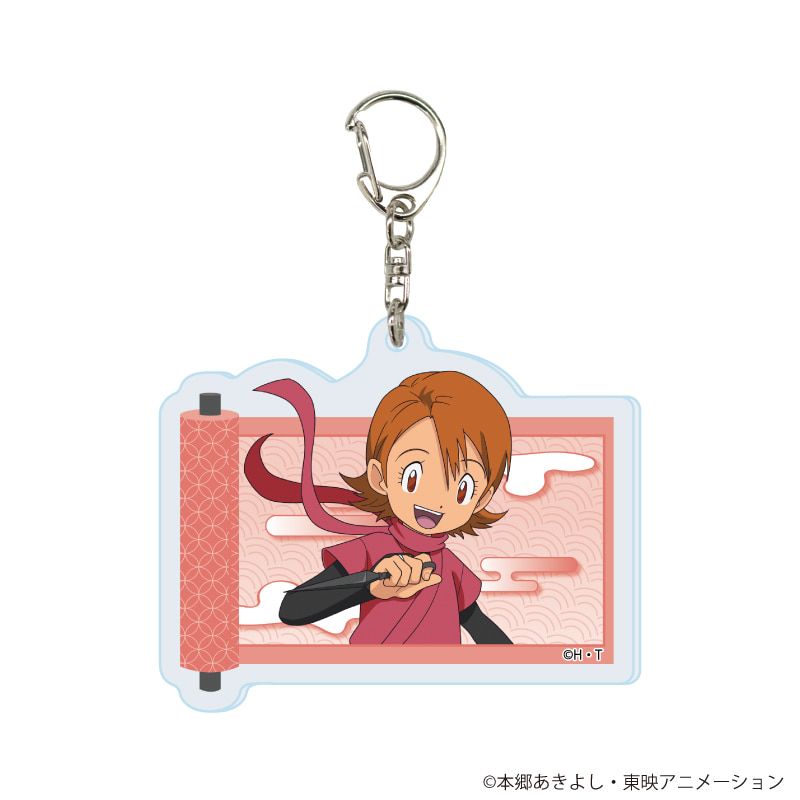 アクリルキーホルダー「デジモンアドベンチャー」15/忍者ver. ブラインド(8種)(描き下ろしイラスト)