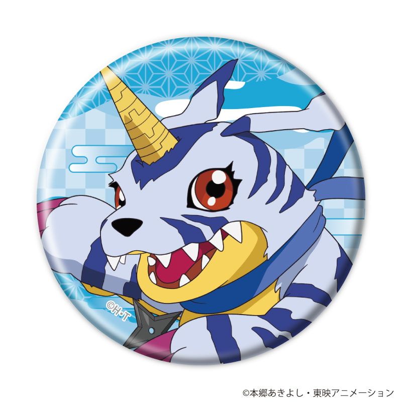 缶バッジ「デジモンアドベンチャー」10/忍者ver. ブラインド(8種)(描き下ろしイラスト)