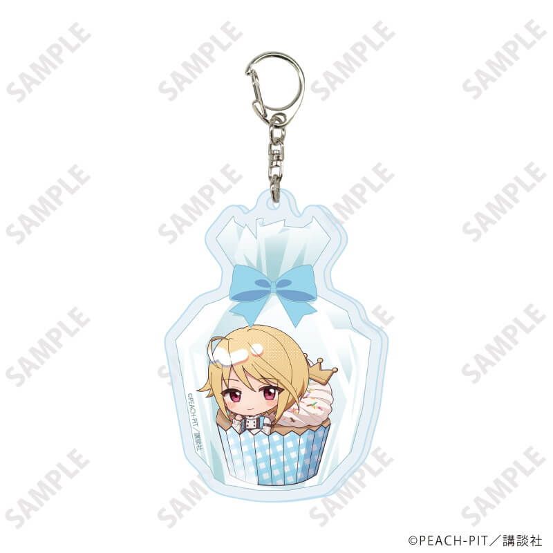 アクリルキーホルダー「しゅごキャラ！」28/カップケーキver. コンプリートセット(全9種)(ミニキャライラスト)