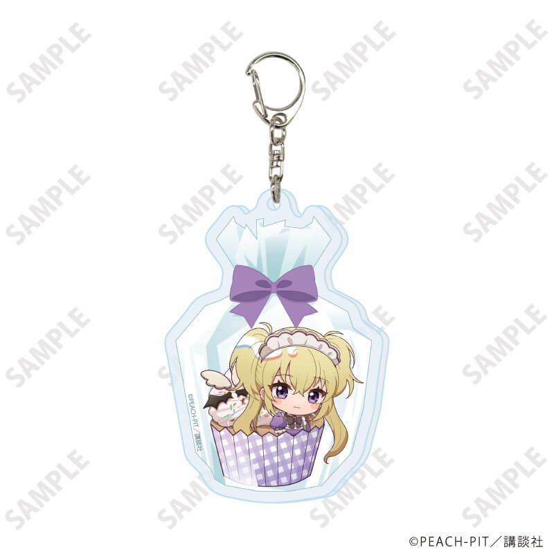 アクリルキーホルダー「しゅごキャラ！」28/カップケーキver. コンプリートセット(全9種)(ミニキャライラスト)