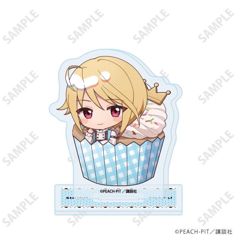 アクリルぷちスタンド「しゅごキャラ！」29/カップケーキver. コンプリートセット(全9種)(ミニキャライラスト)