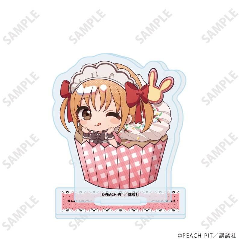 アクリルぷちスタンド「しゅごキャラ！」29/カップケーキver. コンプリートセット(全9種)(ミニキャライラスト)