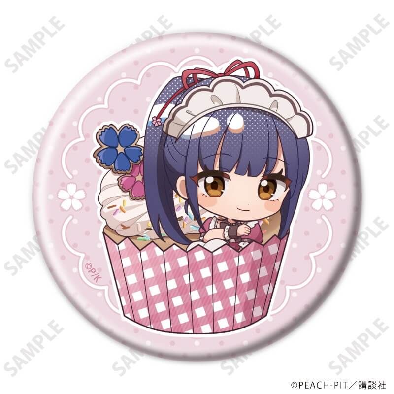 缶バッジ「しゅごキャラ！」53/カップケーキver. コンプリートセット(全9種)(ミニキャライラスト)