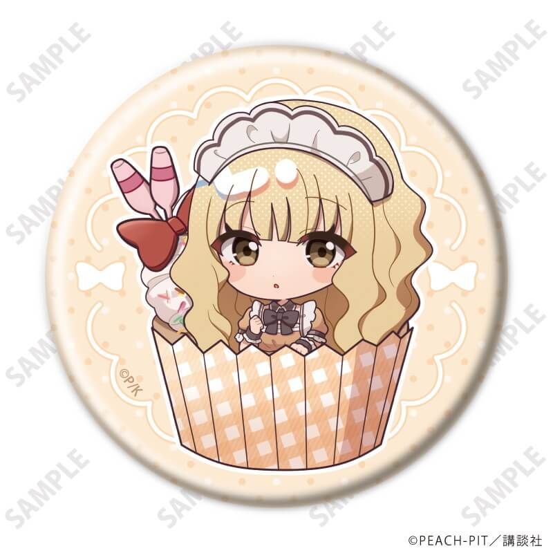 缶バッジ「しゅごキャラ！」53/カップケーキver. コンプリートセット(全9種)(ミニキャライラスト)