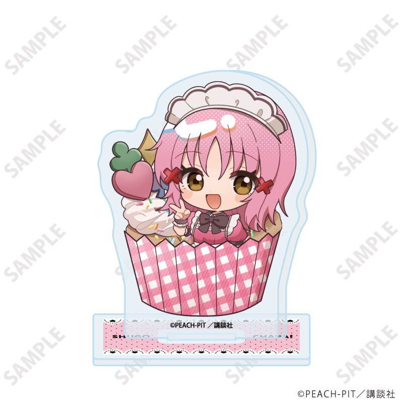 アクリルぷちスタンド「しゅごキャラ！」29/カップケーキver. ブラインド(9種)(ミニキャライラスト)