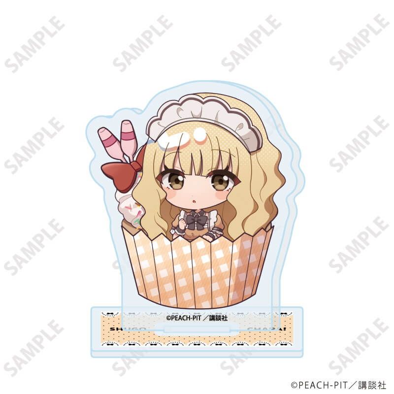 アクリルぷちスタンド「しゅごキャラ！」29/カップケーキver. ブラインド(9種)(ミニキャライラスト)