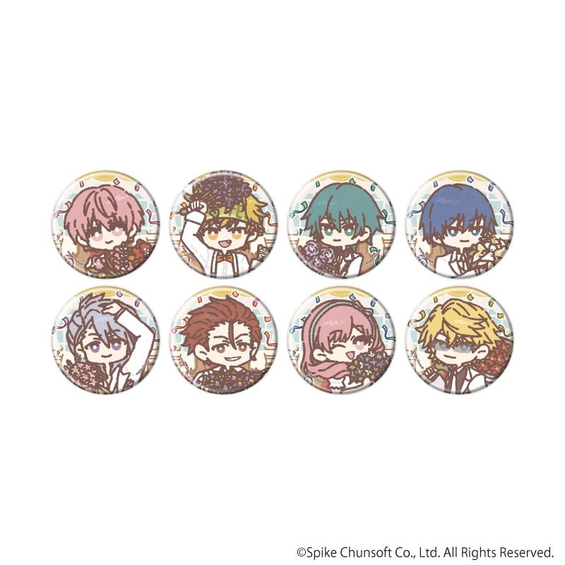 缶バッジ「喧嘩番長 乙女」02/コンプリートセット(全8種)(グラフアートイラスト)