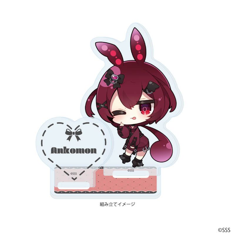 アクリルスタンドプレート「東北ずん子・ずんだもんプロジェクト」05/あんこもん(ミニキャライラスト)