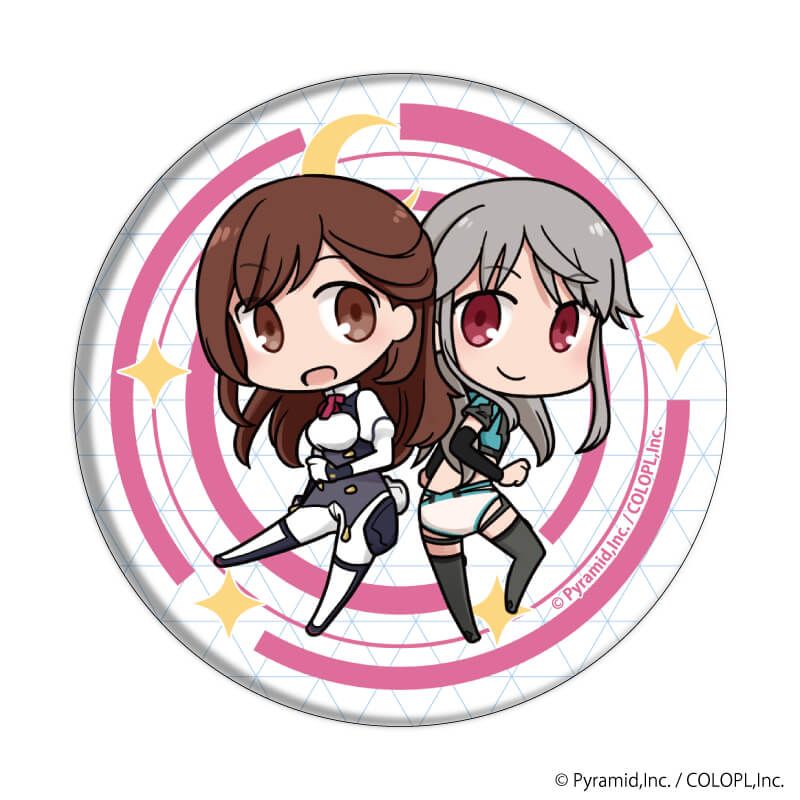 缶バッジ「アリス・ギア・アイギス」15/コンプリートセット(全10種)(公式イラスト)