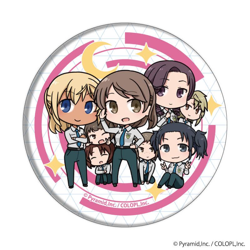 缶バッジ「アリス・ギア・アイギス」15/コンプリートセット(全10種)(公式イラスト)