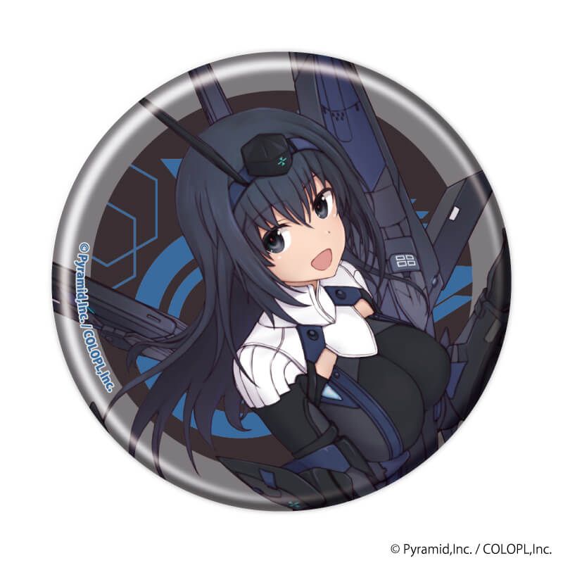 缶バッジ「アリス・ギア・アイギス」13/コンプリートセット(全8種)(描き下ろしイラスト)
