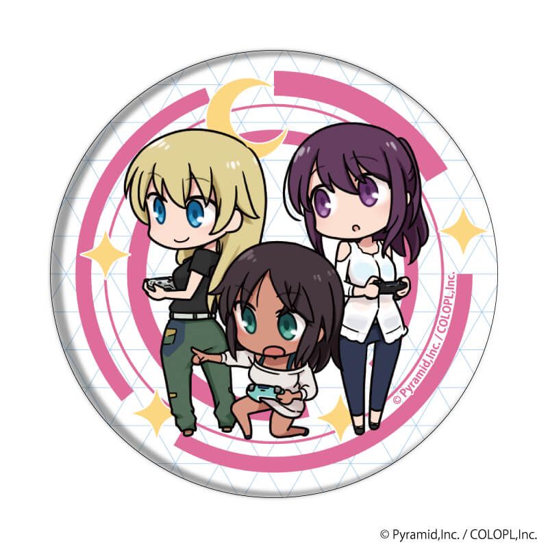 缶バッジ「アリス・ギア・アイギス」15/ブラインド(10種)(公式イラスト)