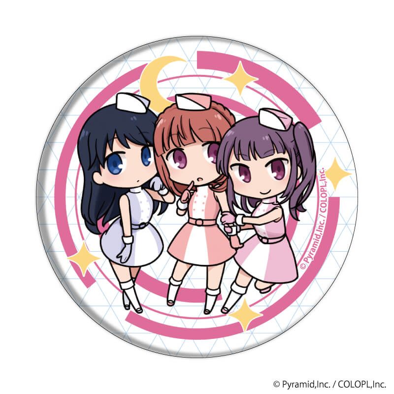 缶バッジ「アリス・ギア・アイギス」14/ブラインド(10種)(公式イラスト)