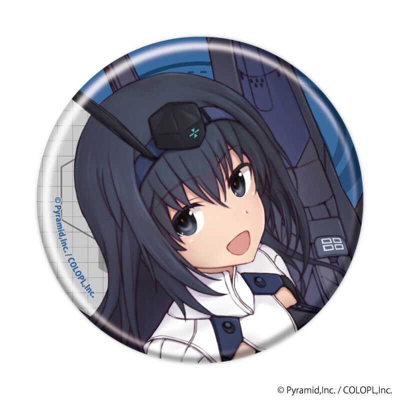 缶バッジ「アリス・ギア・アイギス」13/ブラインド(8種)(描き下ろしイラスト)