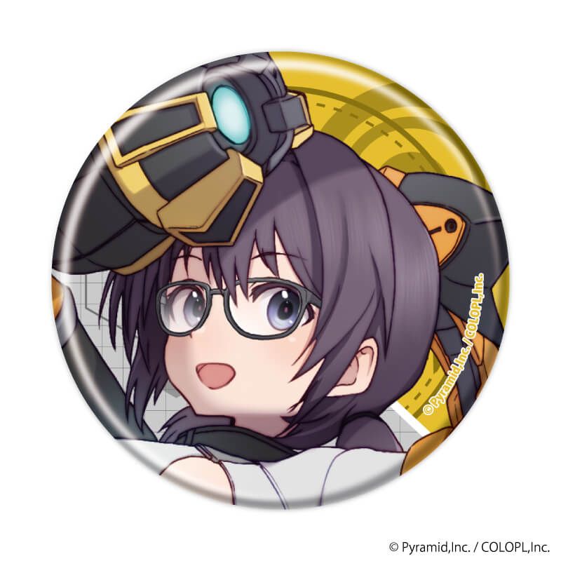 缶バッジ「アリス・ギア・アイギス」13/ブラインド(8種)(描き下ろしイラスト)