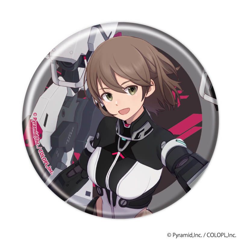 缶バッジ「アリス・ギア・アイギス」13/ブラインド(8種)(描き下ろしイラスト)