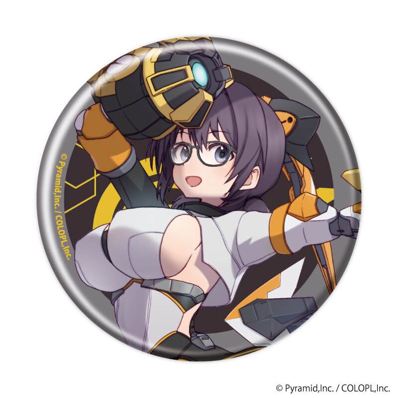 缶バッジ「アリス・ギア・アイギス」13/ブラインド(8種)(描き下ろしイラスト)