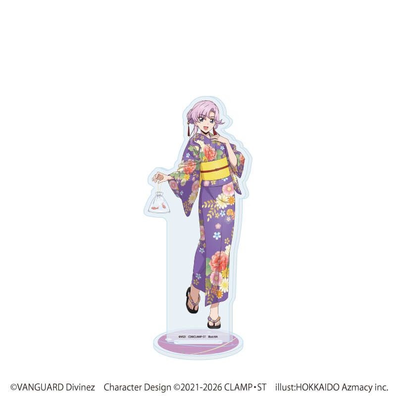 アクリルスタンド「カードファイト!!ヴァンガード Divinez」02/員弁ナオ 浴衣ver.(描き下ろしイラスト)