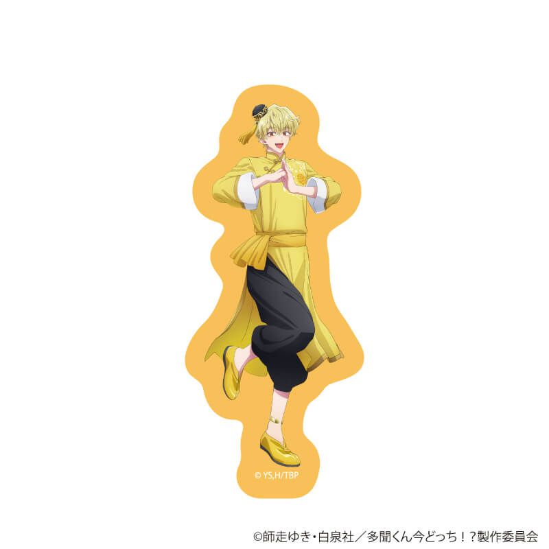 ダイカットスマホステッカー「多聞くん今どっち！？」10/石橋ナツキ(描き下ろしイラスト)