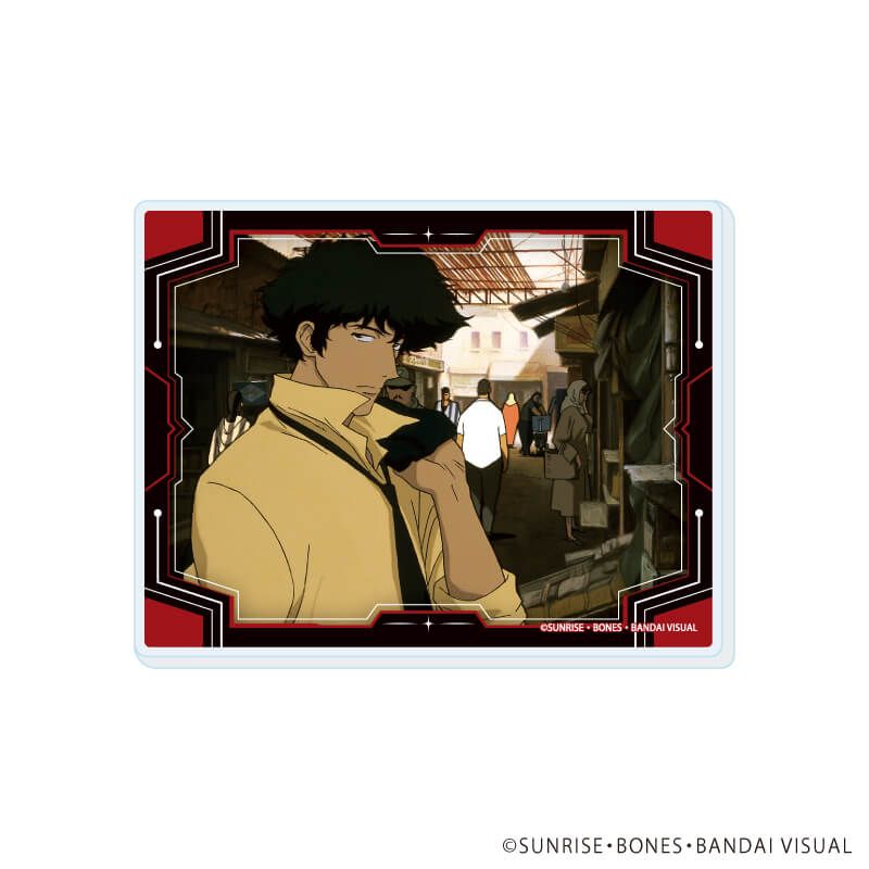アクリルカード「COWBOY BEBOP 天国の扉」01/コンプリートセット(全8種)(場面写イラスト)