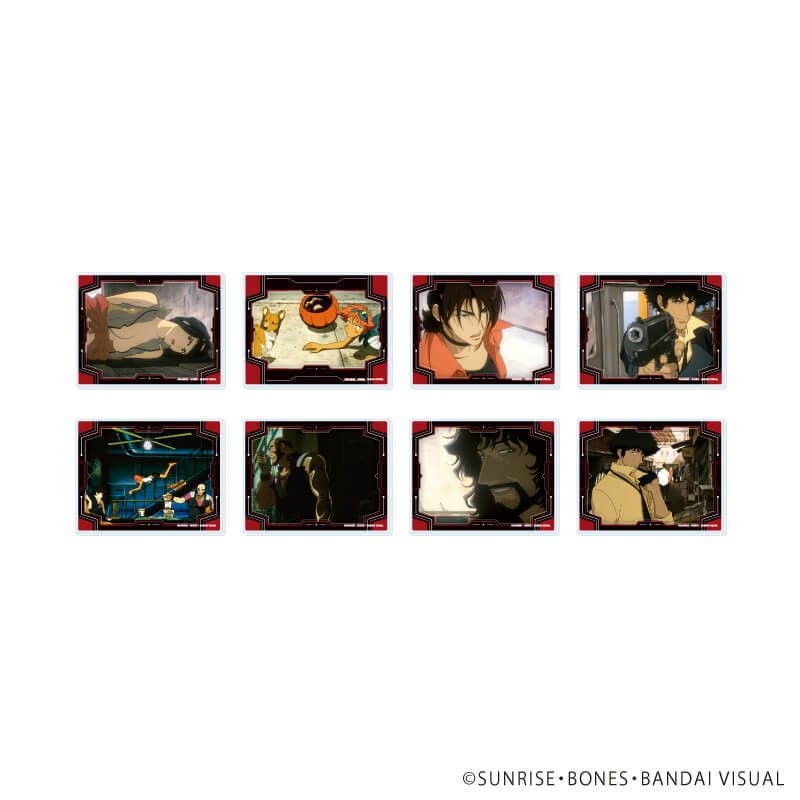 アクリルカード「COWBOY BEBOP 天国の扉」01/トレーディング(8種)(場面写イラスト)