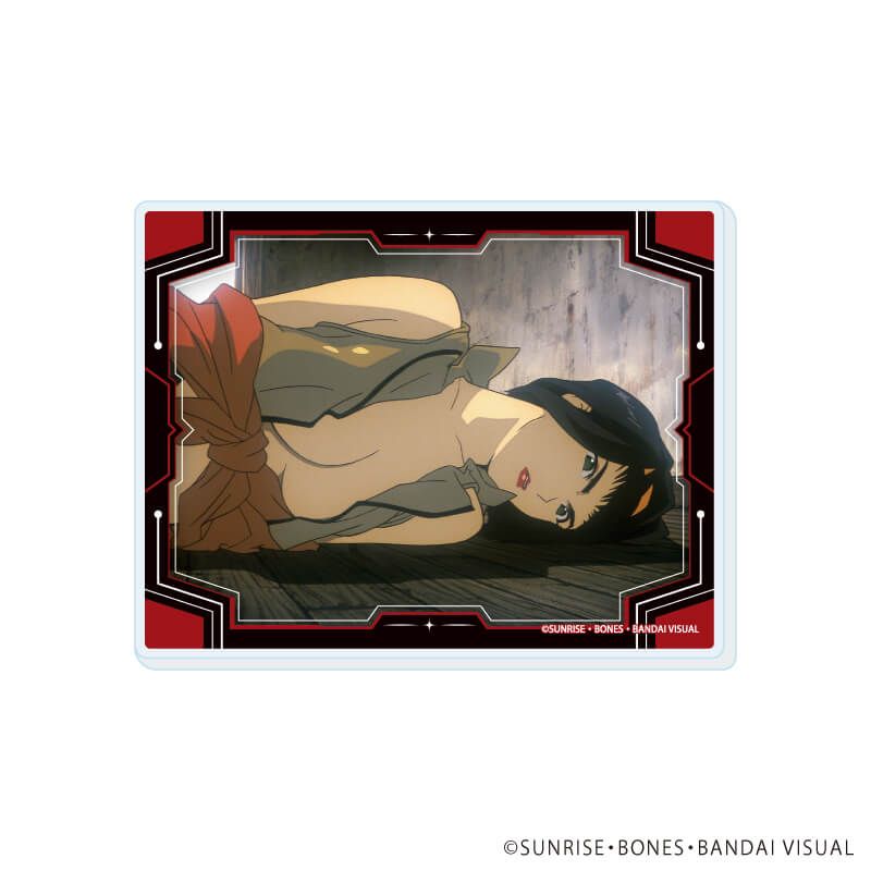アクリルカード「COWBOY BEBOP 天国の扉」01/トレーディング(8種)(場面写イラスト)