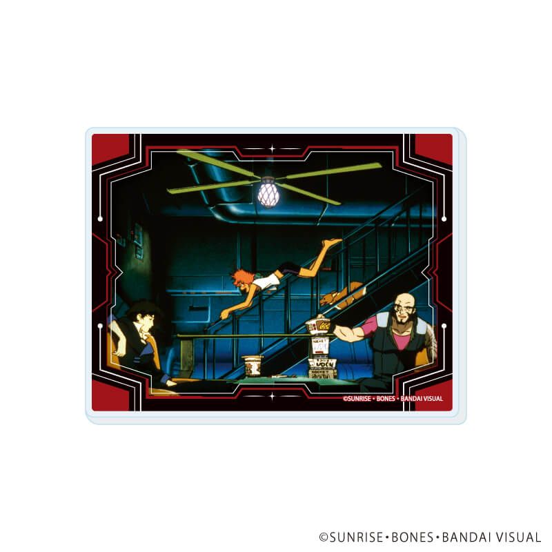 アクリルカード「COWBOY BEBOP 天国の扉」01/トレーディング(8種)(場面写イラスト)