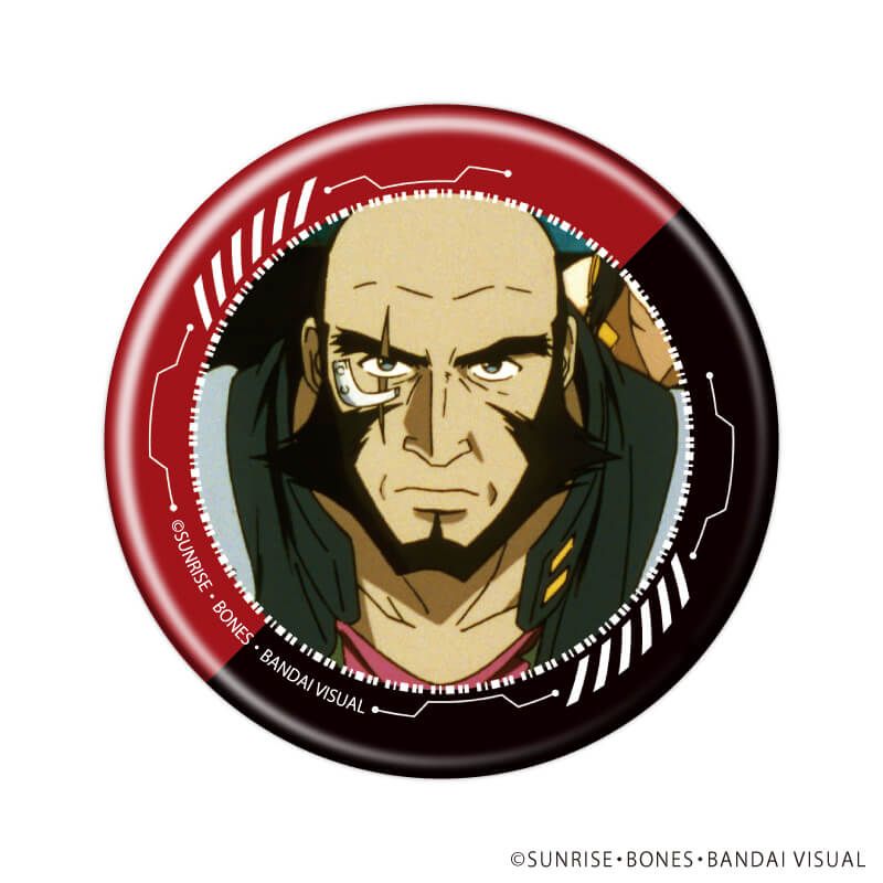 缶バッジ「COWBOY BEBOP 天国の扉」01/トレーディング(8種)(場面写イラスト)