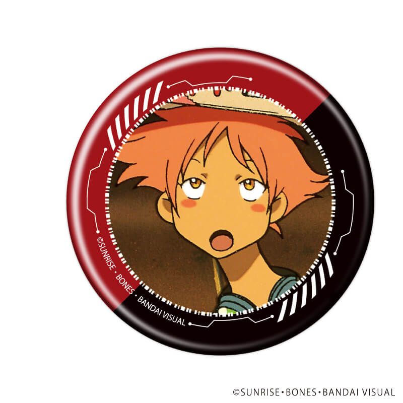缶バッジ「COWBOY BEBOP 天国の扉」01/トレーディング(8種)(場面写イラスト)