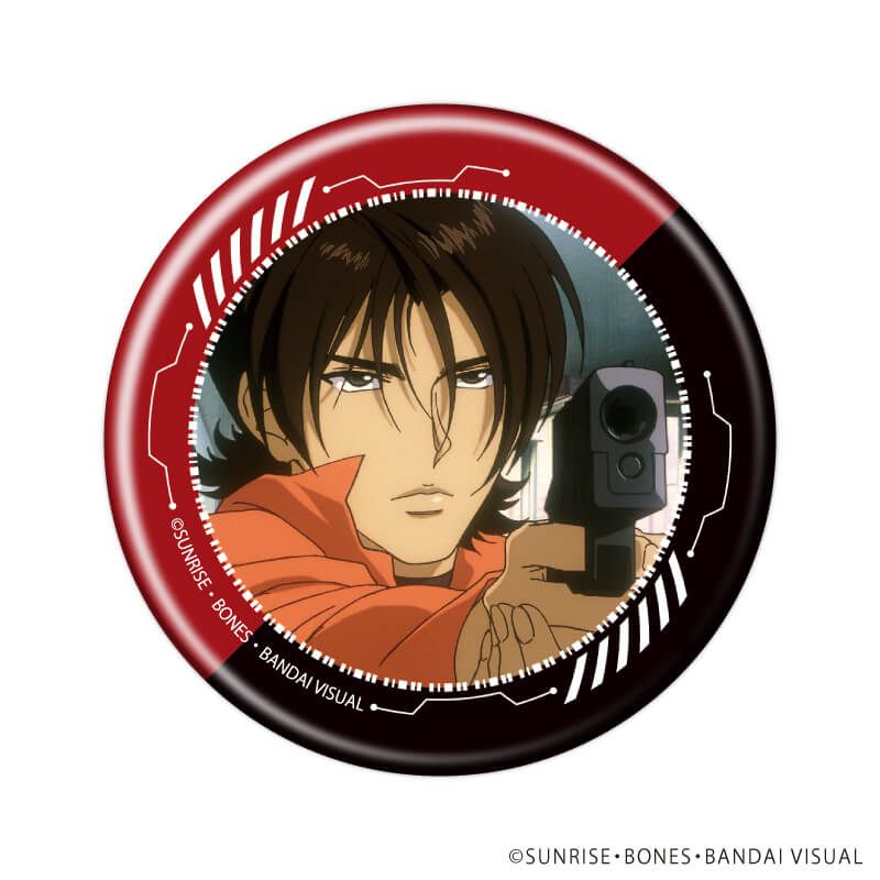 缶バッジ「COWBOY BEBOP 天国の扉」01/トレーディング(8種)(場面写イラスト)