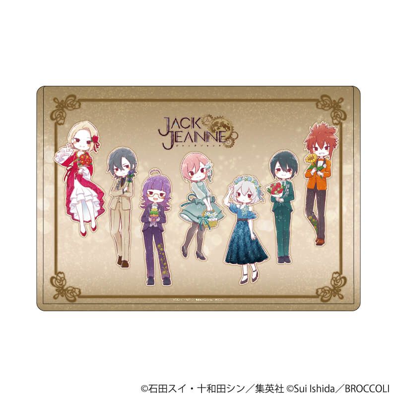 キャラクリアケース『ジャックジャンヌ』11/フォーマル+花ver.(グラフアートイラスト)