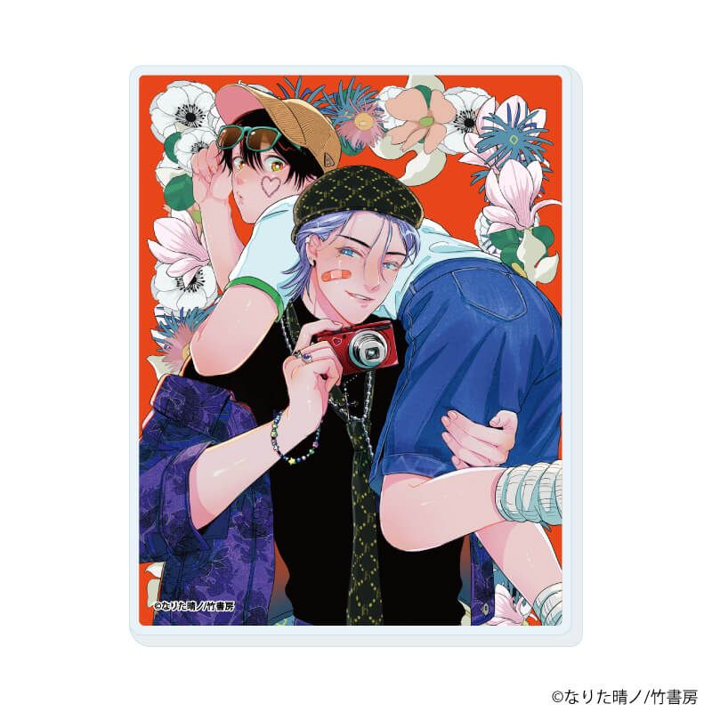 アクリルカード「なりた晴ノ先生」01/ブラインド(6種)(公式イラスト)