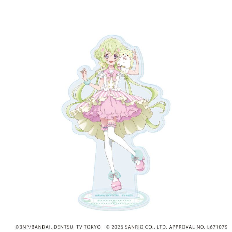 アクリルスタンド「アイカツスターズ！×サンリオキャラクターズ」15/双葉アリア×まるもふびより(コラボイラスト(等身))