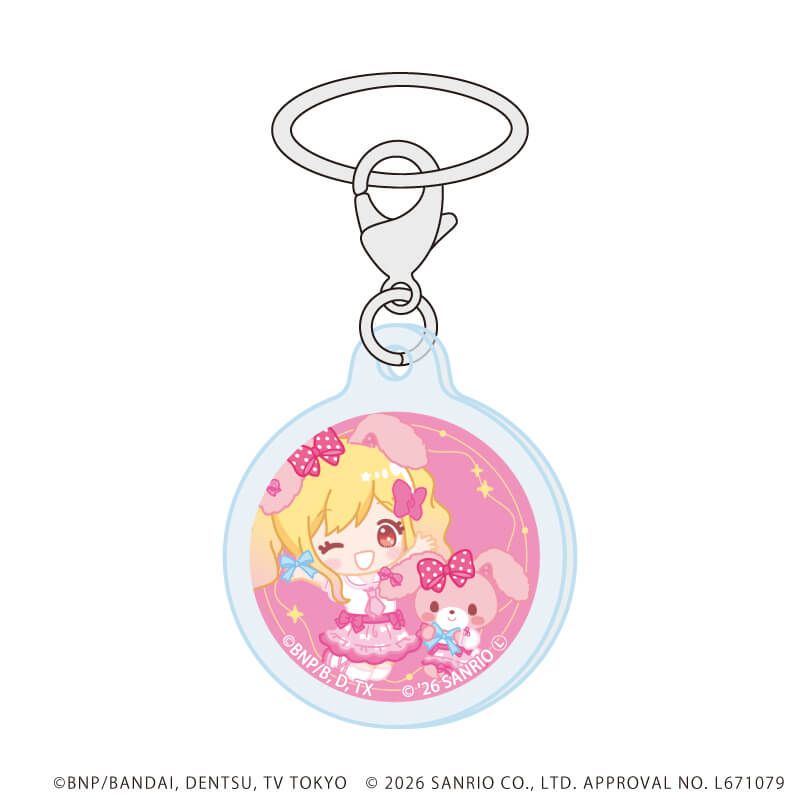 アンブレラマーカー「アイカツスターズ！×サンリオキャラクターズ」01/トレーディング(10種)(コラボイラスト(ミニキャラ))