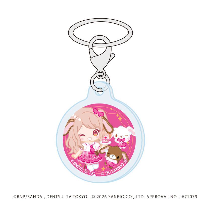 アンブレラマーカー「アイカツスターズ！×サンリオキャラクターズ」01/トレーディング(10種)(コラボイラスト(ミニキャラ))