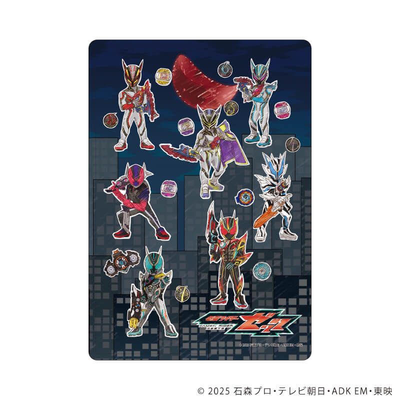 キャラクリアケース「仮面ライダーゼッツ」03/集合デザインA(グラフアートイラスト)