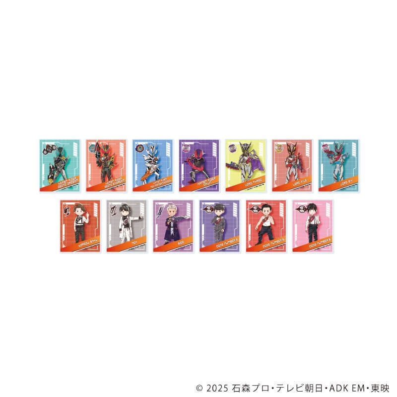 アクリルカード「仮面ライダーゼッツ」02/ブラインド(13種)(グラフアートイラスト)