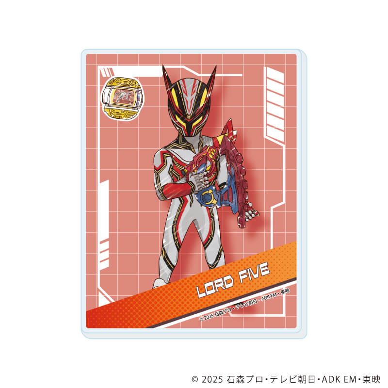 アクリルカード「仮面ライダーゼッツ」02/ブラインド(13種)(グラフアートイラスト)