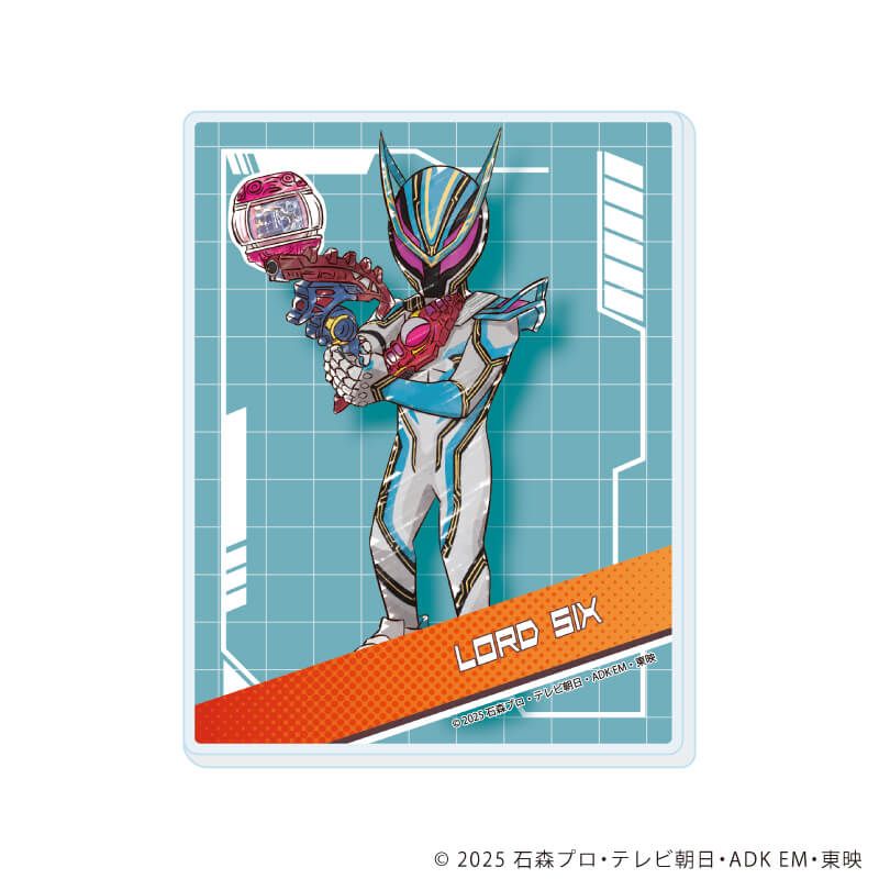 アクリルカード「仮面ライダーゼッツ」02/ブラインド(13種)(グラフアートイラスト)