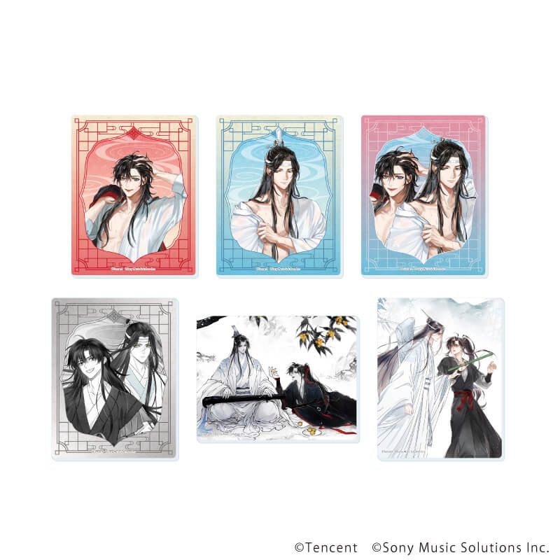 アクリルカード「漫画『魔道祖師』」02/コンプリートセット(全6種)(公式&描き起こしイラスト)