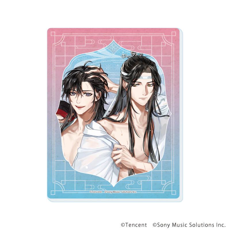 アクリルカード「漫画『魔道祖師』」02/コンプリートセット(全6種)(公式&描き起こしイラスト)