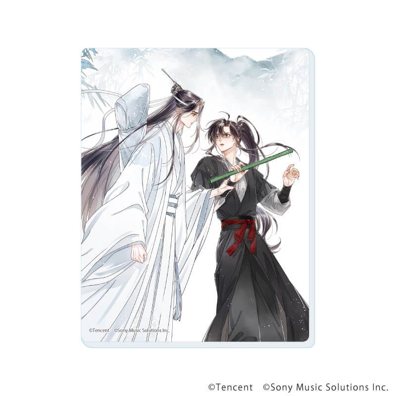 アクリルカード「漫画『魔道祖師』」02/ブラインド(6種)(公式&描き起こしイラスト)