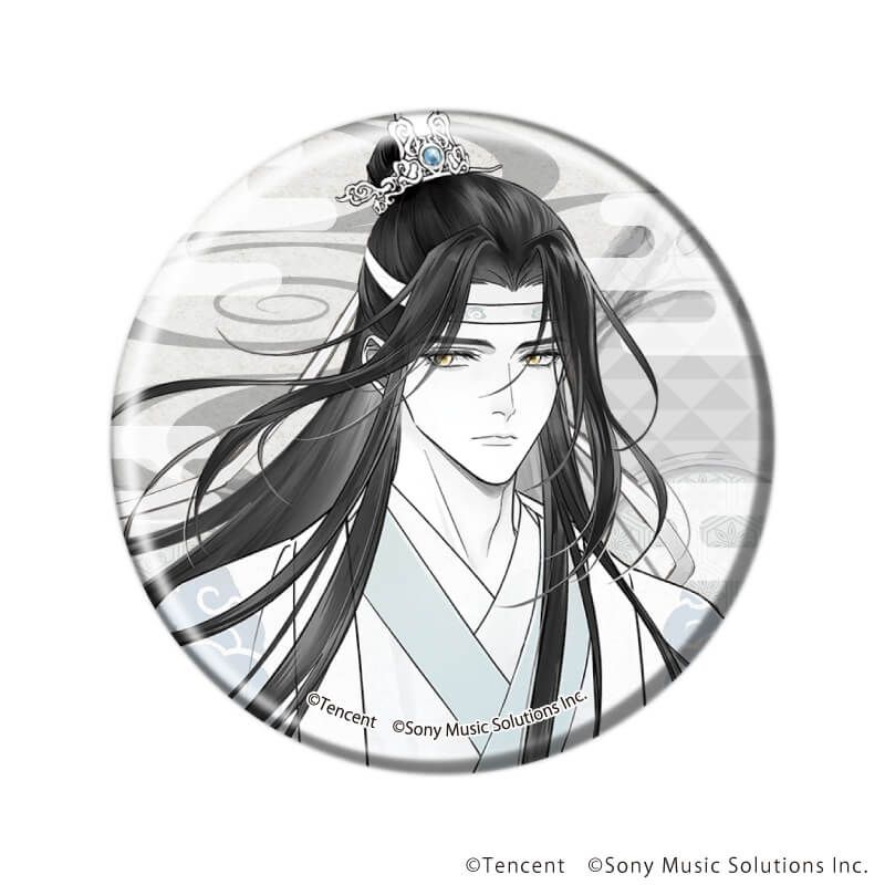 缶バッジ「漫画『魔道祖師』」02/ブラインド(6種)(公式&描き起こしイラスト)