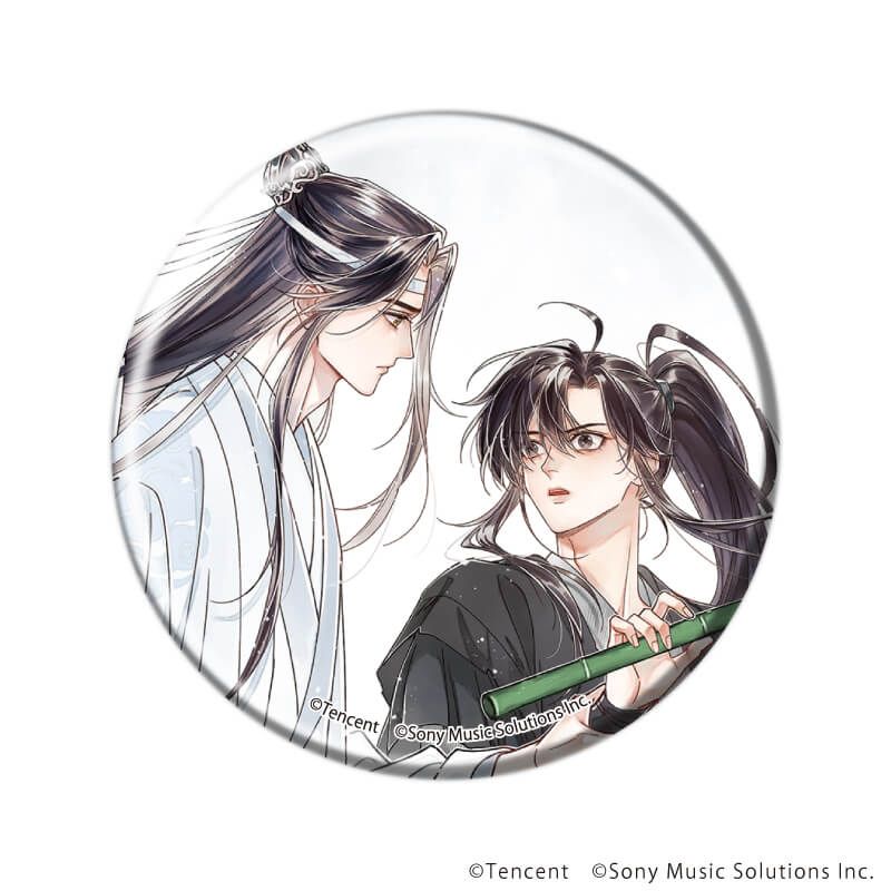 缶バッジ「漫画『魔道祖師』」02/ブラインド(6種)(公式&描き起こしイラスト)