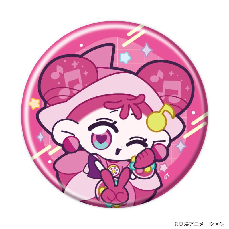 缶バッジ「おジャ魔女どれみにょん」01/ブラインド(6種)(公式イラスト)