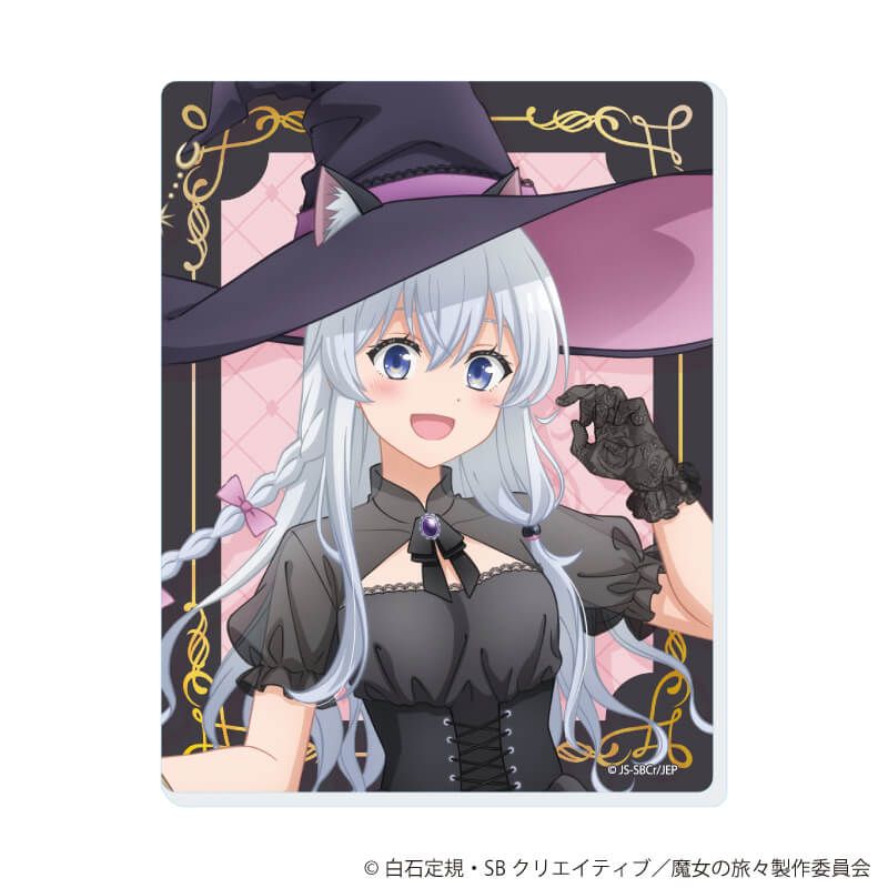 アクリルカード「魔女の旅々」01/コンプリートセット(全6種)(公式&描き下ろしイラスト)