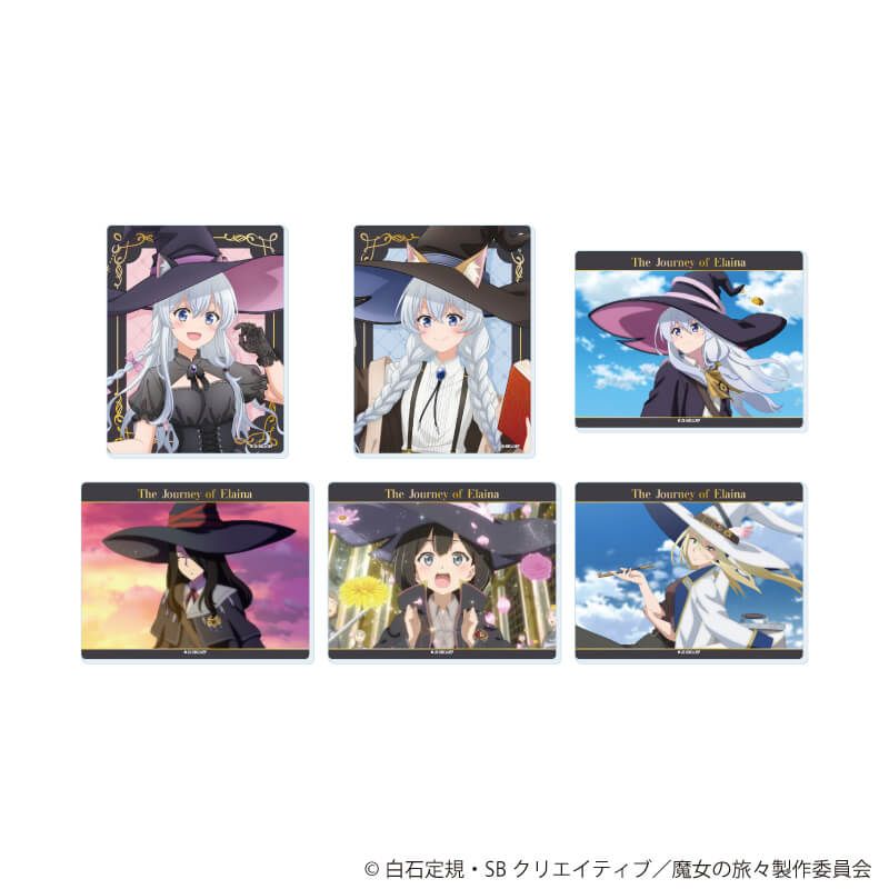 アクリルカード「魔女の旅々」01/ブラインド(6種)(公式&描き下ろしイラスト)